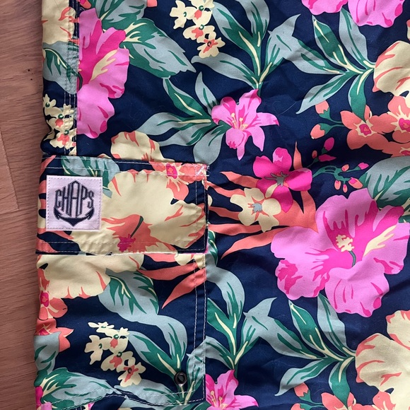 New Chaps Ralph Lauren cargo board shorts mens 2XL Tall - Picture 2 of 3